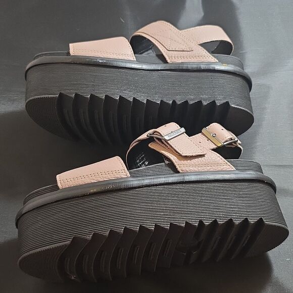 BRAND NEW DR MARTENS VOSS II ATHENA LEATHER STRAP PLATFORM SANDALS - Picture 8 of 15